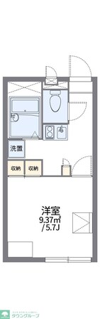 レオパレスクラウディアの物件間取画像